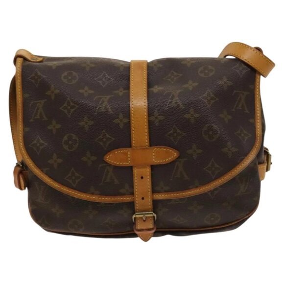 LOUIS VUITTON Monogram Saumur 30 Shoulder Bag M42256 LV Auth am8612 - Picture 7 of 15